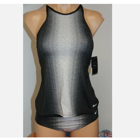 NWT Nike Swimsuit Swimsuit Bra 2pc Set Size S Tankini - Picture 3 of 5